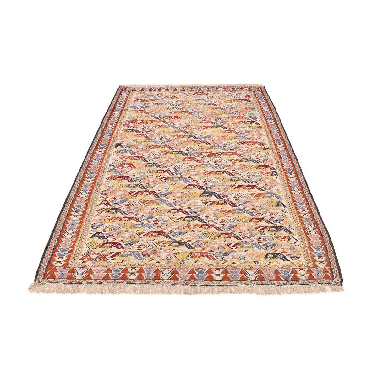 Kelim Rug - Oriental - 255 x 160 cm - caramel