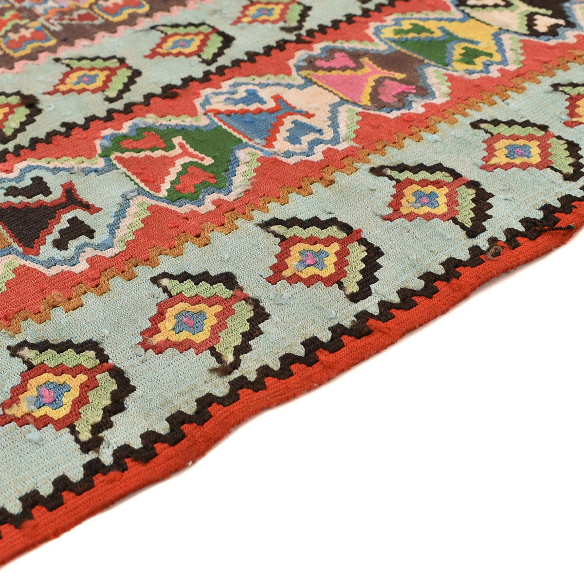 Kelim Rug - Oriental - 258 x 160 cm - light red