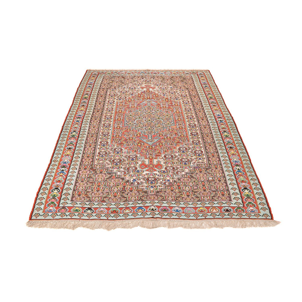 Kelim Rug - Oriental - 258 x 160 cm - light red