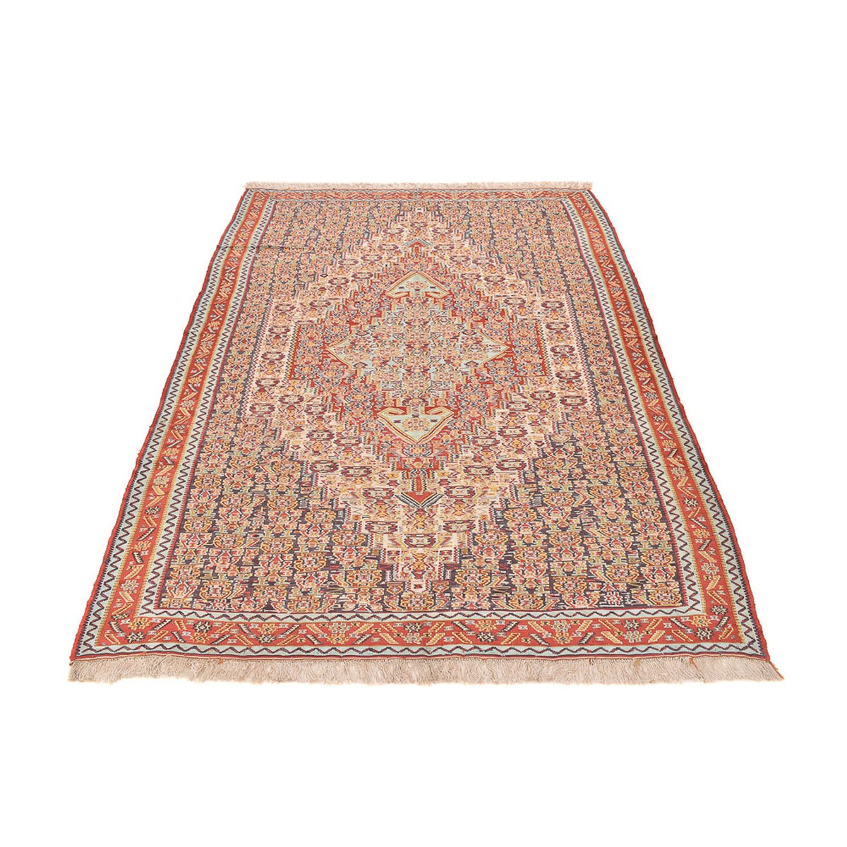 Kelim Rug - Oriental - 248 x 156 cm - light red