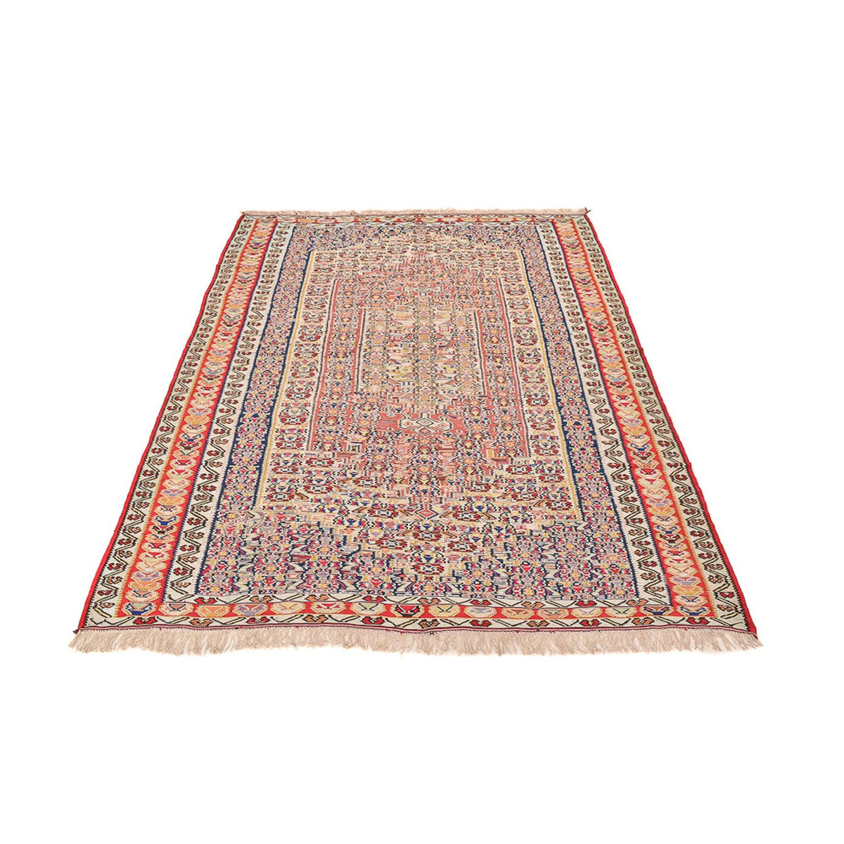 Kelim Rug - Oriental - 250 x 153 cm - light red