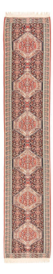 Runner Kelim Rug - Oriental - 395 x 85 cm - dark beige