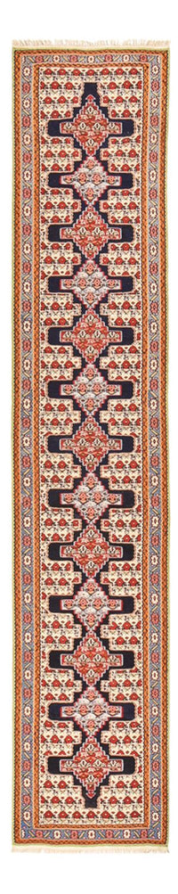 Runner Kelim Rug - Oriental - 415 x 85 cm - dark blue