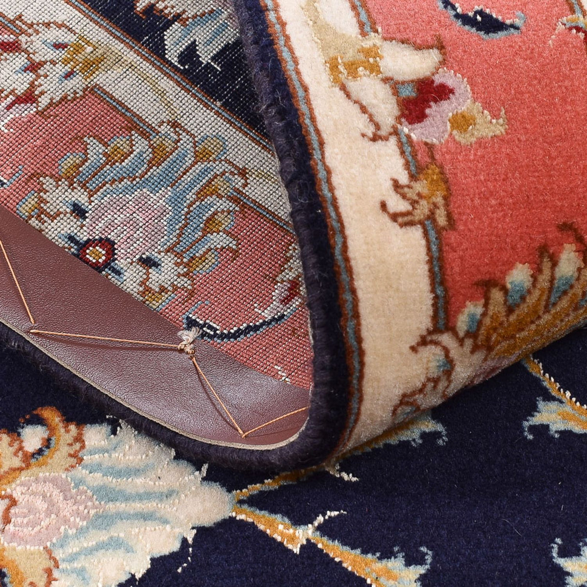 Runner Perser Rug - Tabriz - Royal - 189 x 74 cm - dark blue