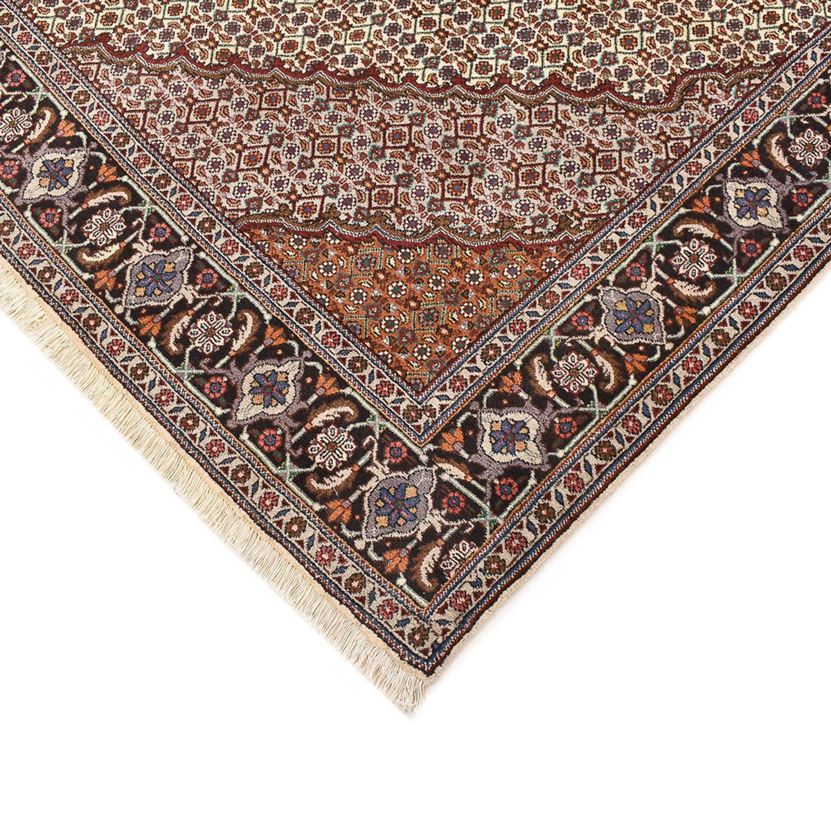 Perser Rug - Tabriz - Royal square  - 210 x 200 cm - light brown