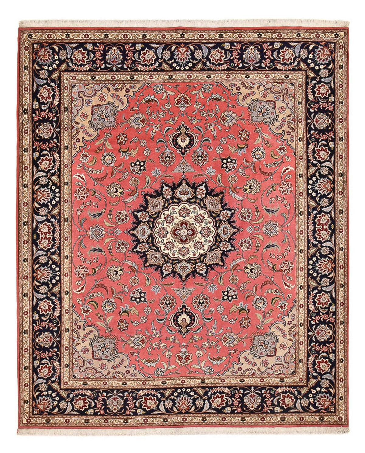 Perser Rug - Tabriz - Royal - 307 x 247 cm - light red