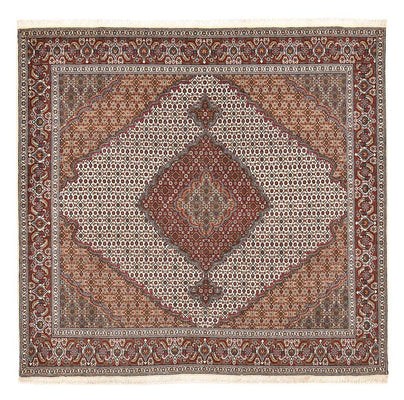 Perser Rug - Tabriz - Royal square  - 204 x 202 cm - light brown