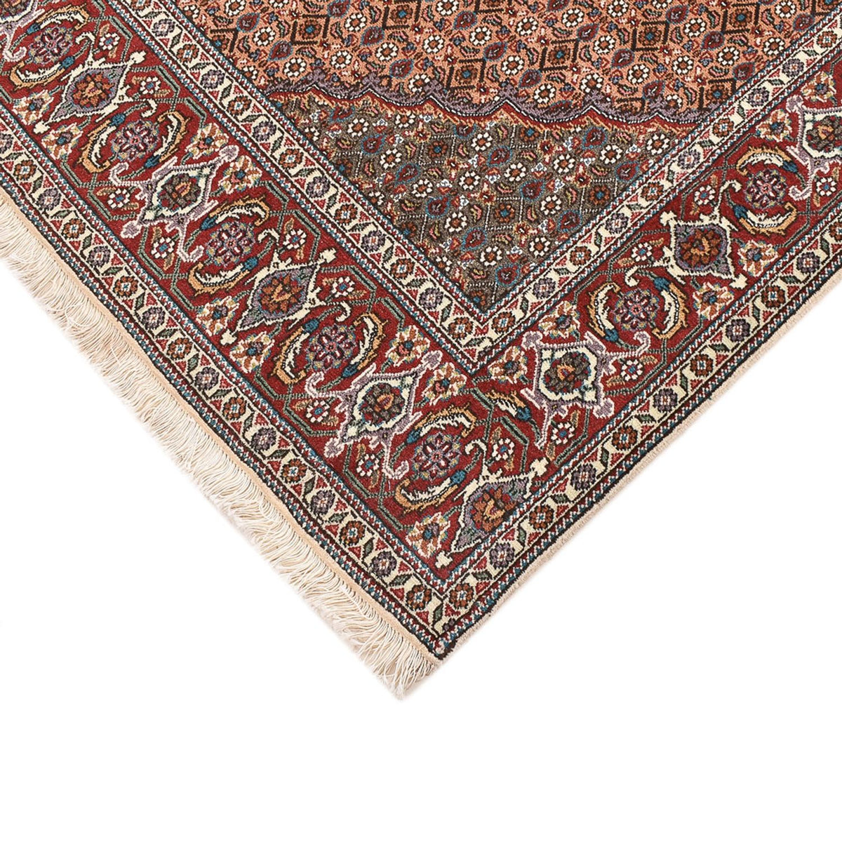 Perser Rug - Tabriz - Royal square  - 204 x 202 cm - light brown