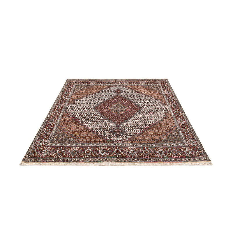 Perser Rug - Tabriz - Royal square  - 204 x 202 cm - light brown