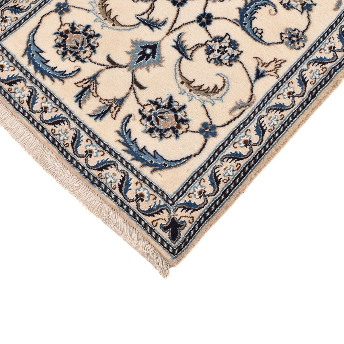 Runner Perser Rug - Nain - Royal - 194 x 61 cm - cream