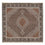 Perser Rug - Tabriz - Royal square  - 200 x 200 cm - brown