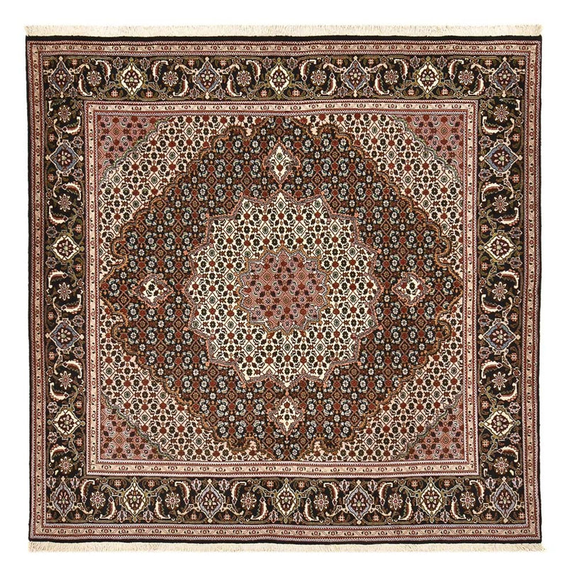 Perser Rug - Tabriz - Royal square  - 203 x 202 cm - brown