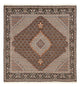 Tabriz - 40 Raj Rug 207x200cm - Persian Rugs