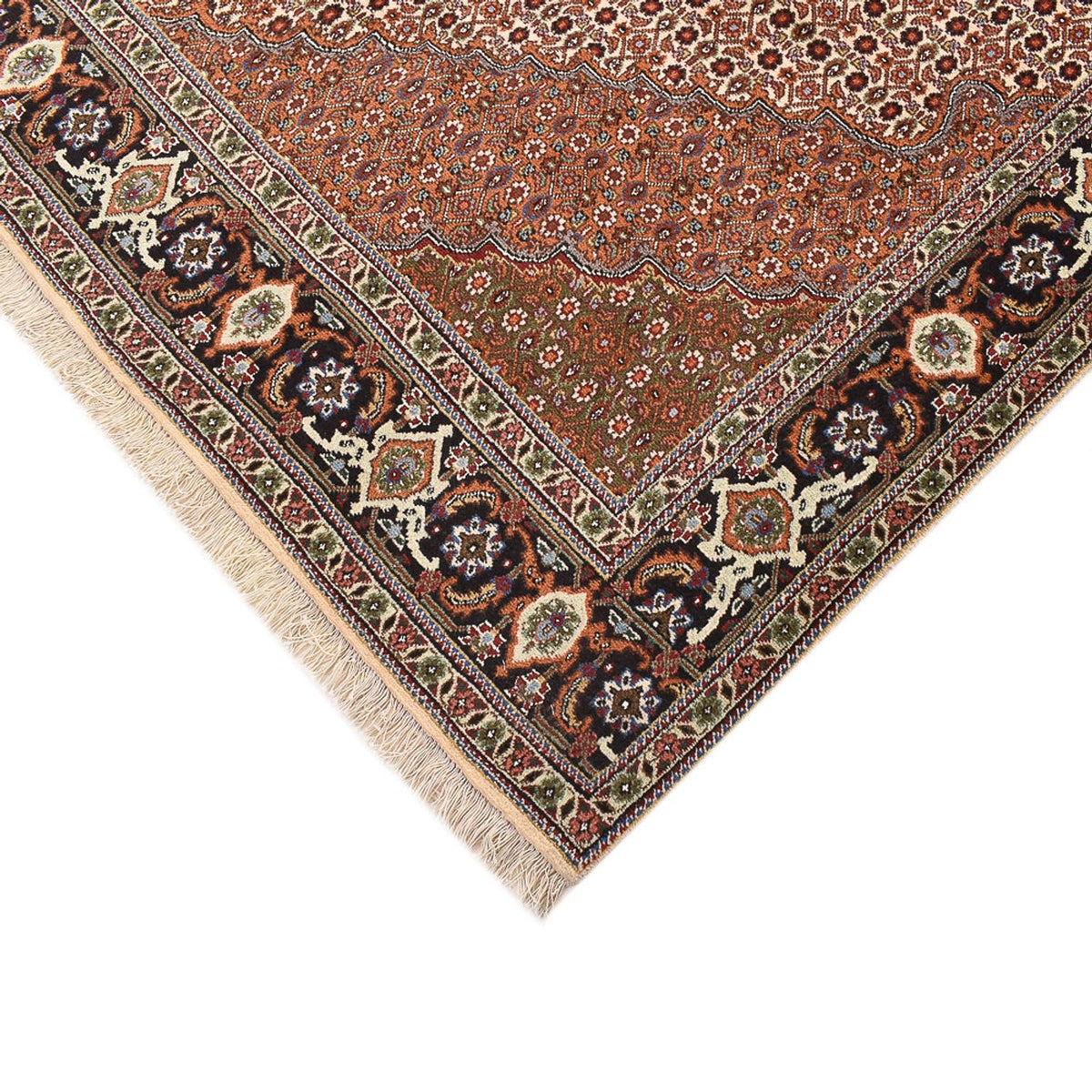 Perser Rug - Tabriz - Royal square  - 209 x 198 cm - brown