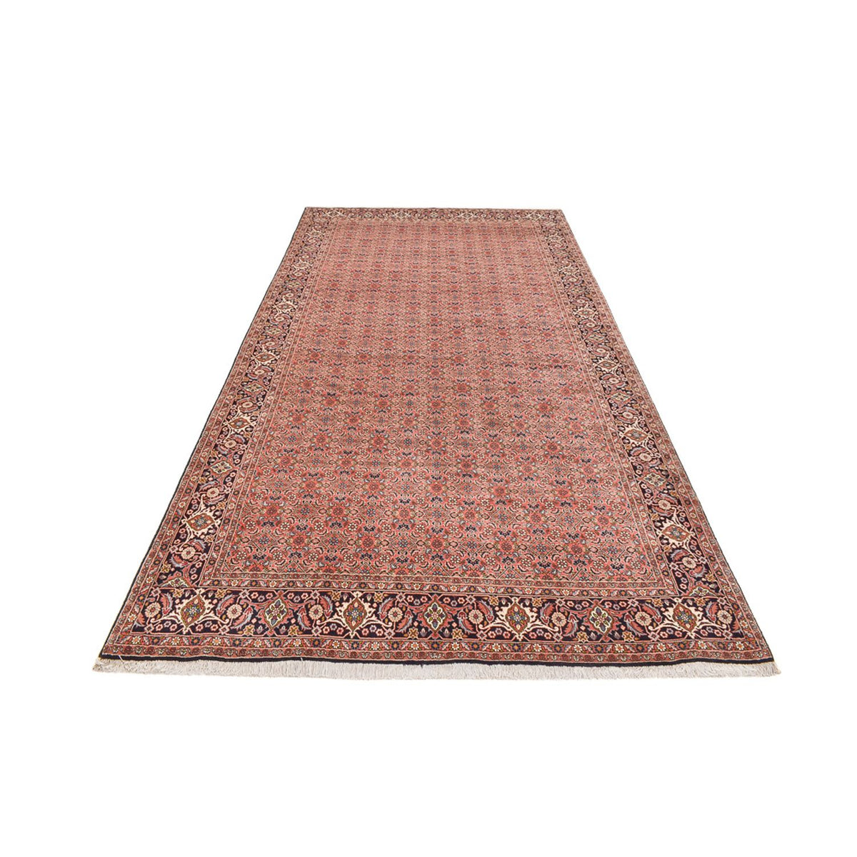 Runner Perser Rug - Bidjar - 389 x 199 cm - rust