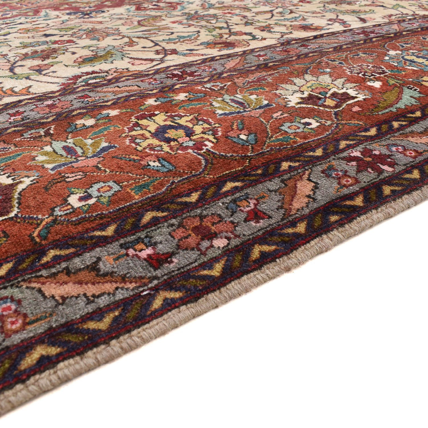 Tabriz - 40 Raj Rug 356x258cm - Persian Rugs