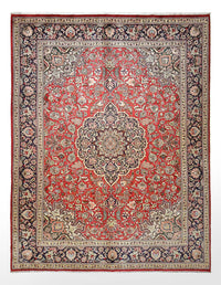 Perser Rug - Tabriz - Royal - 396 x 302 cm - red