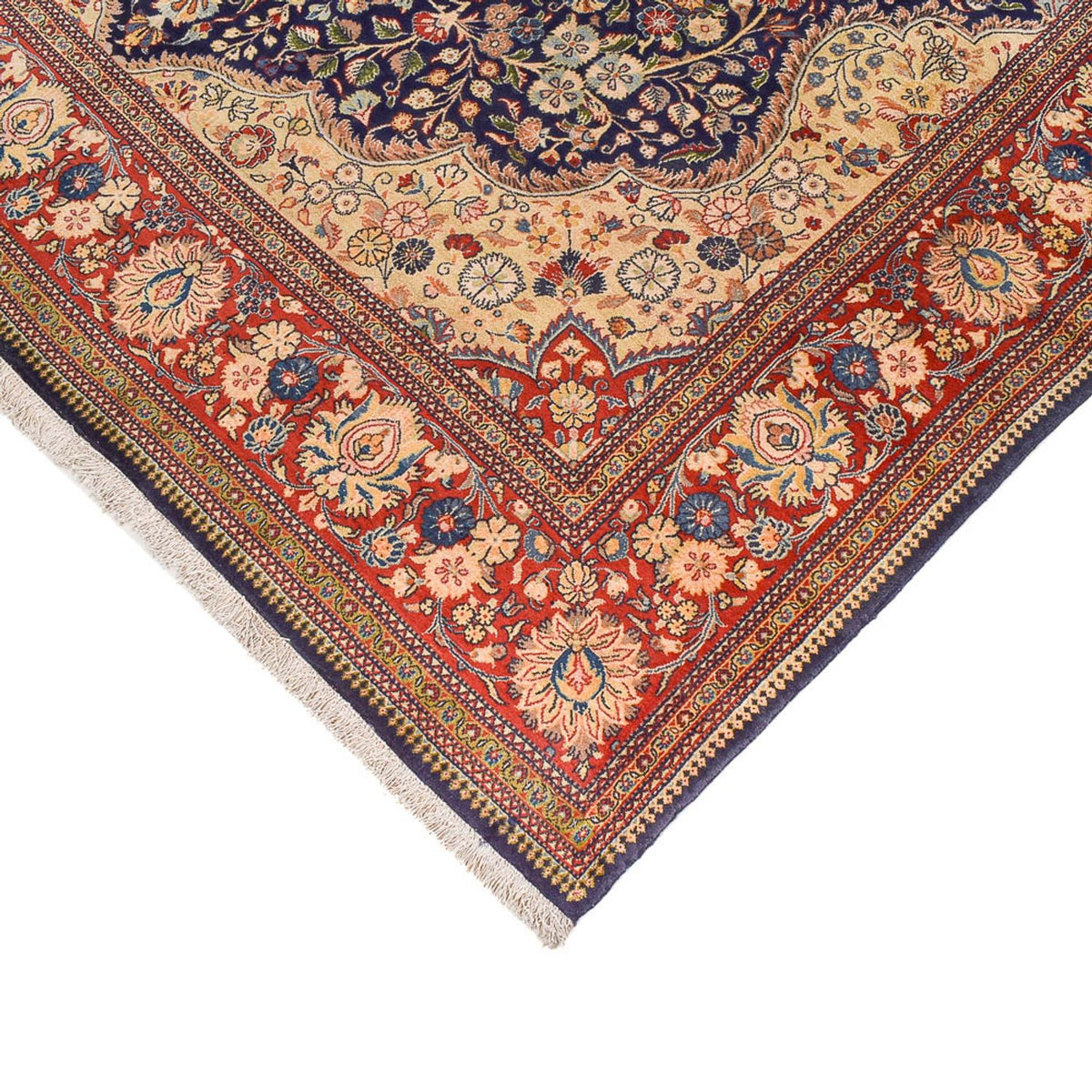 Perser Rug - Tabriz - Royal - 381 x 250 cm - dark blue
