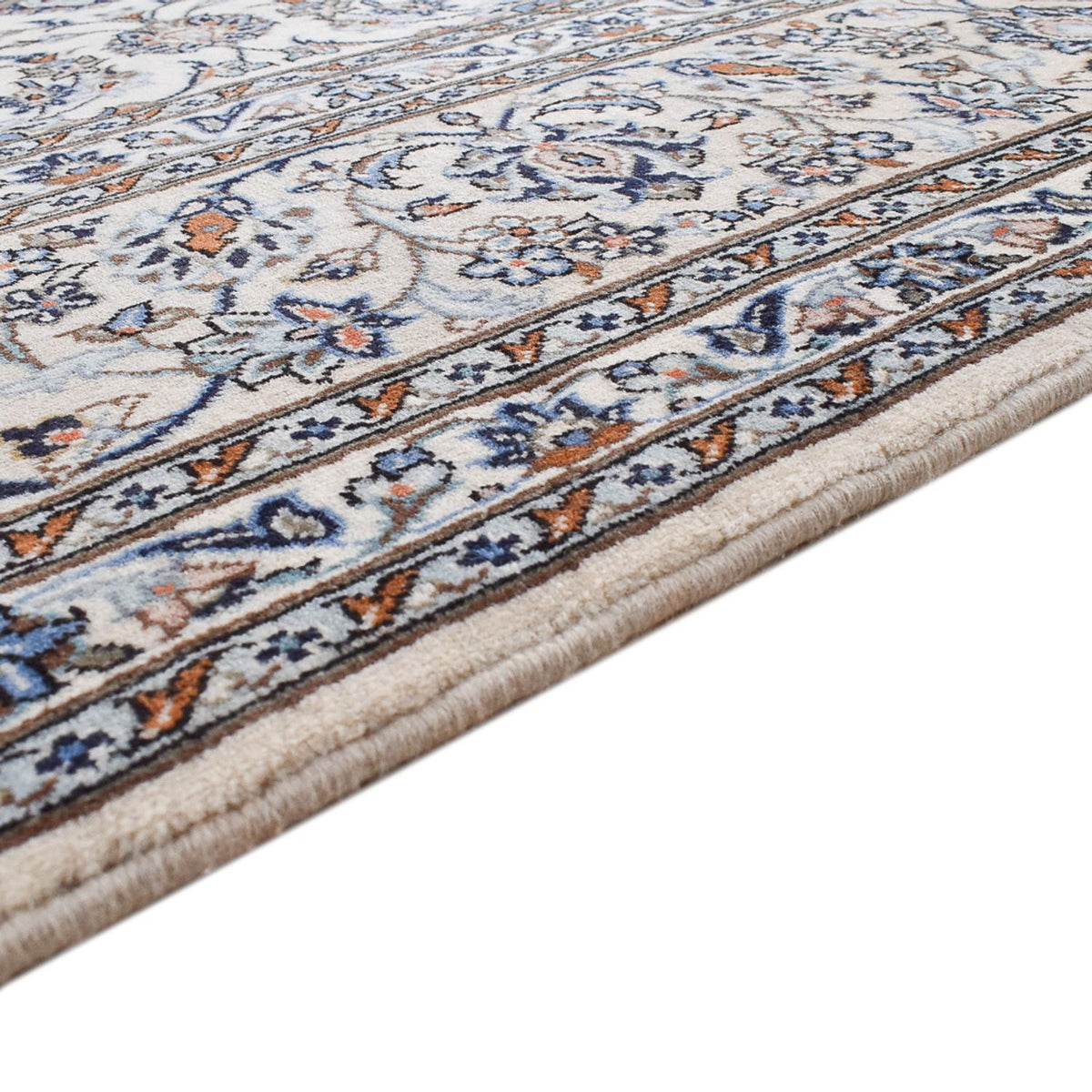 Perser Rug - Keshan - Royal - 362 x 245 cm - grey