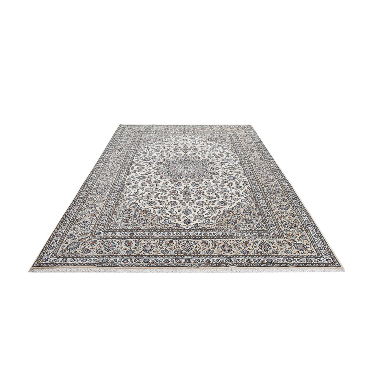 Perser Rug - Keshan - Royal - 362 x 245 cm - grey