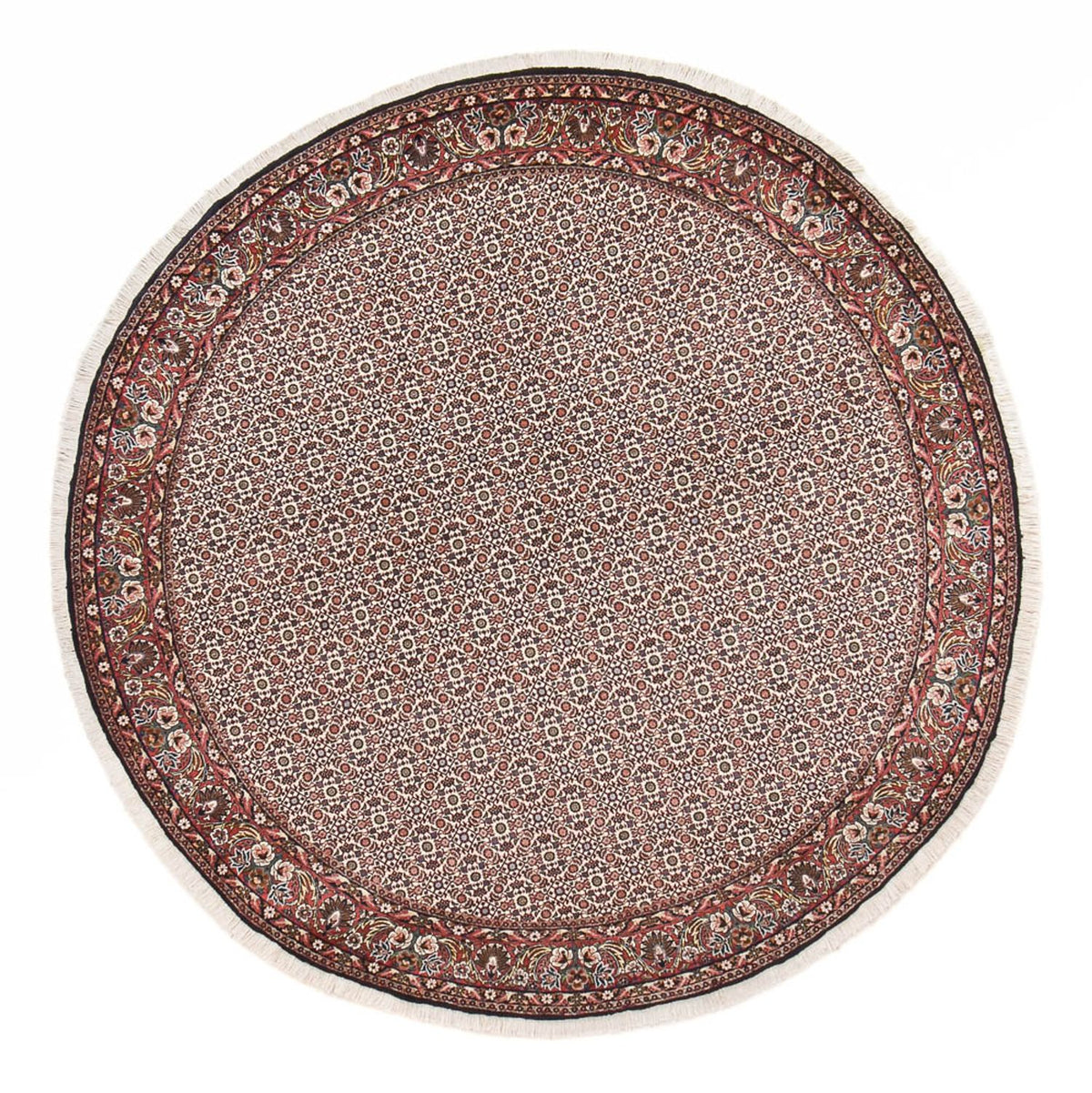 Perser Rug - Bidjar round  - 250 x 250 cm - light grey