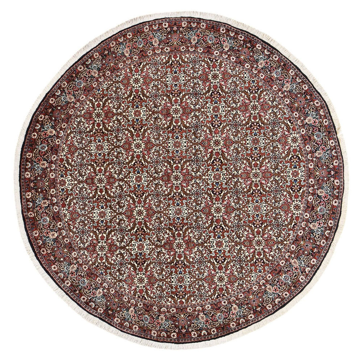 Perser Rug - Bidjar round  - 250 x 250 cm - rust