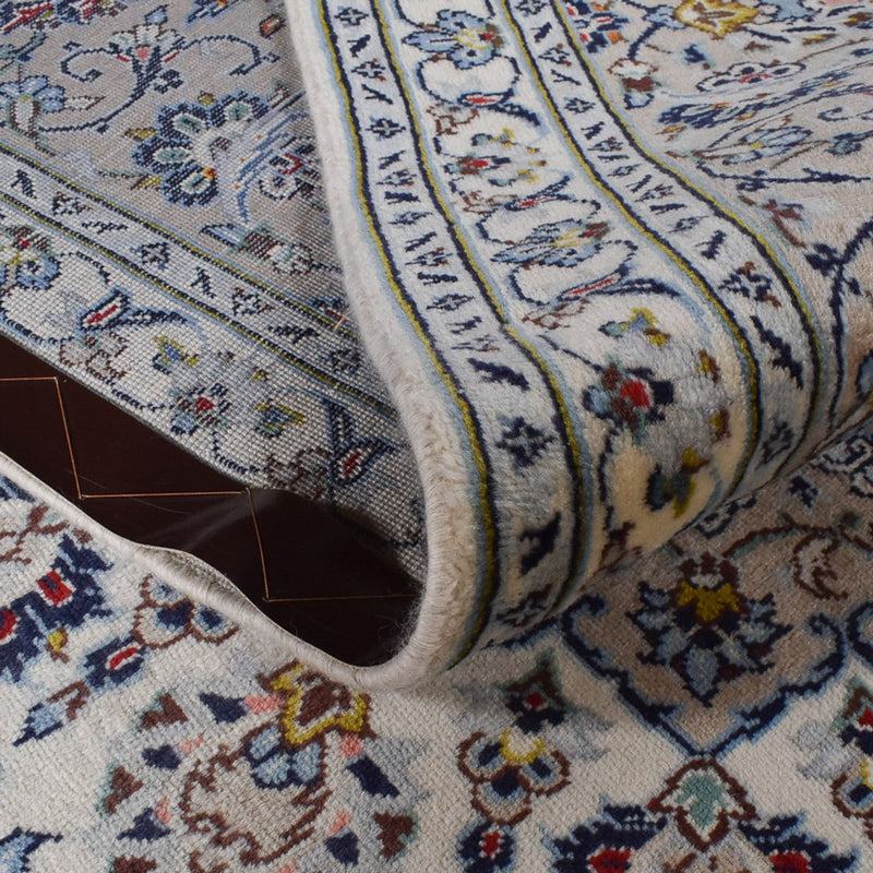 Perser Rug - Keshan - Royal - 354 x 244 cm - grey