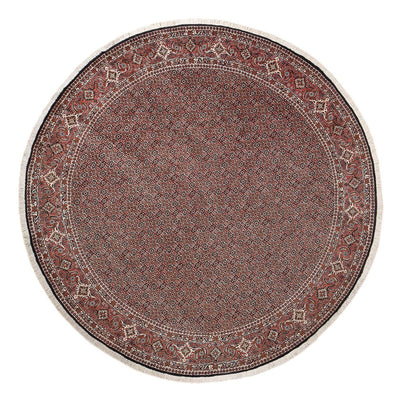 Perser Rug - Bidjar round  - 300 x 300 cm - dark red