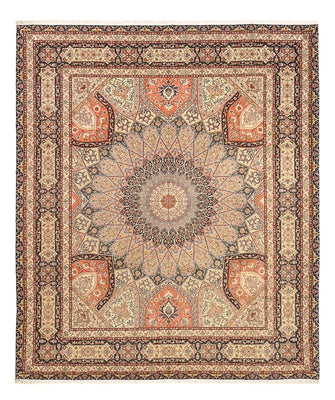 Perser Rug - Tabriz - Royal - 300 x 251 cm - light beige