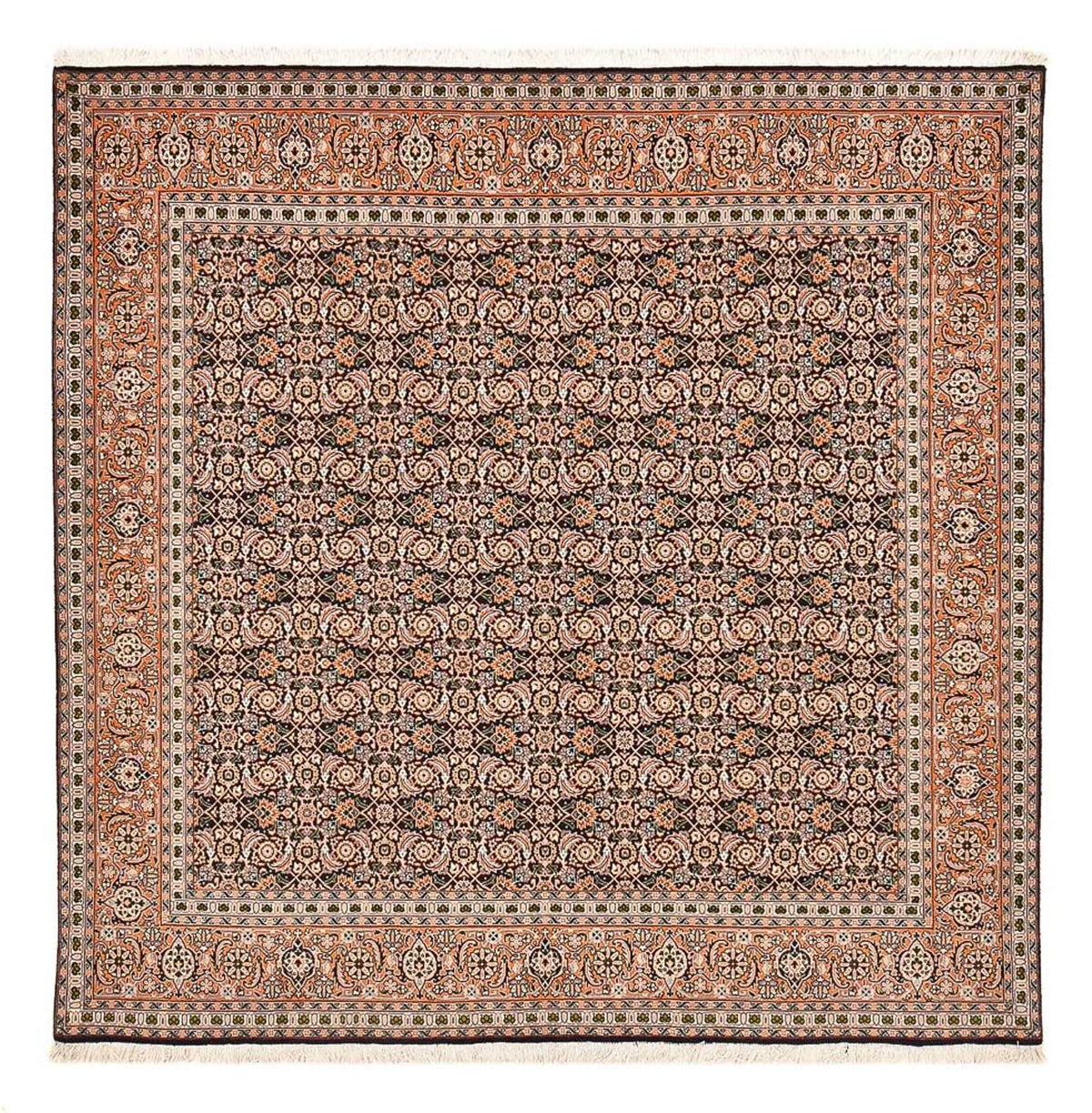 Perser Rug - Tabriz - Royal square  - 203 x 202 cm - rust