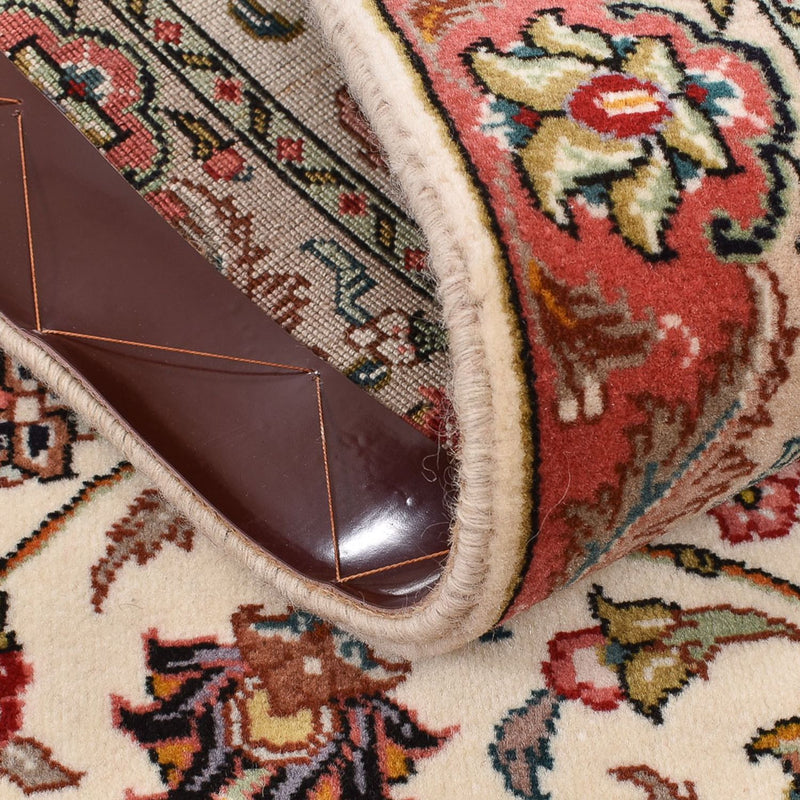 Runner Perser Rug - Tabriz - Royal - 202 x 71 cm - cream