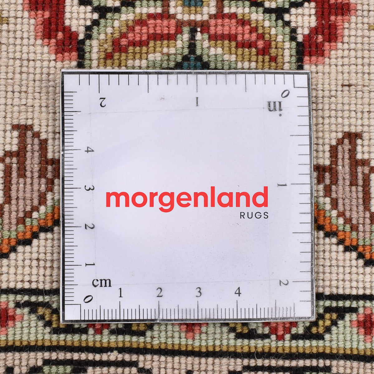 Runner Perser Rug - Tabriz - Royal - 202 x 71 cm - cream