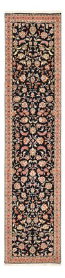 Runner Perser Rug - Tabriz - Premium - 290 x 69 cm - dark blue