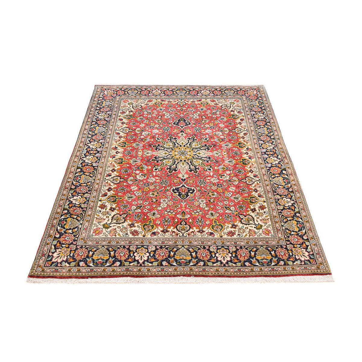 Perser Rug - Tabriz - Royal - 198 x 147 cm - red