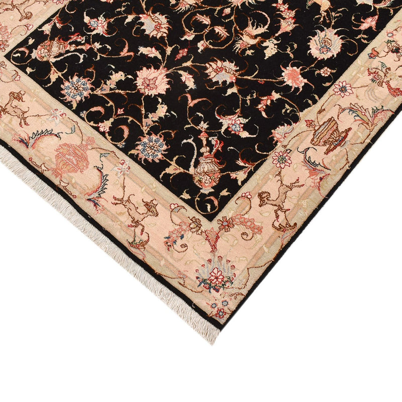 Runner Perser Rug - Tabriz - Royal - 204 x 100 cm - dark blue