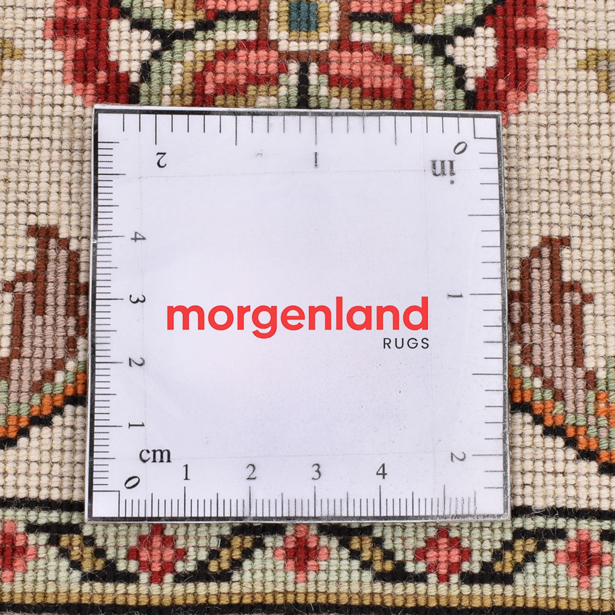 Runner Perser Rug - Tabriz - Royal - 202 x 69 cm - cream