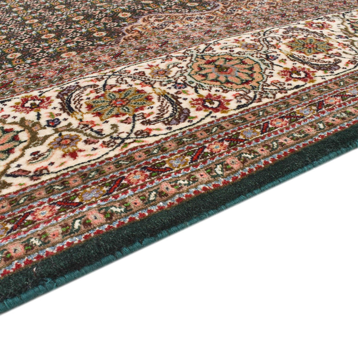 Runner Perser Rug - Tabriz - Premium - 404 x 203 cm - sand