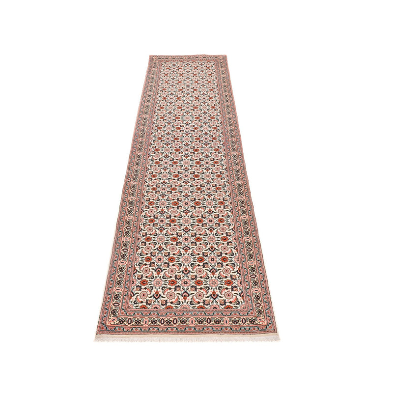 Runner Perser Rug - Tabriz - Royal - 304 x 74 cm - light brown