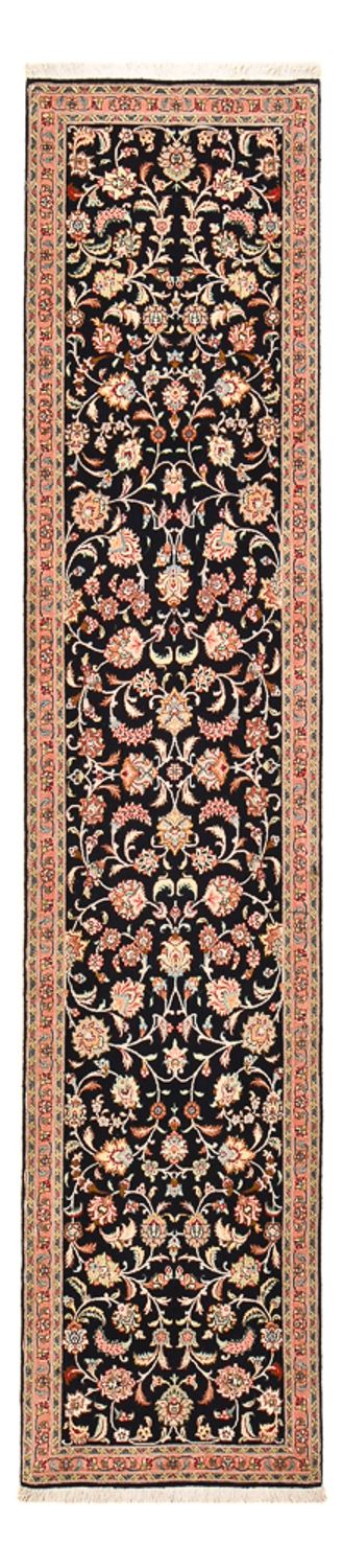 Runner Perser Rug - Tabriz - Premium - 300 x 66 cm - dark blue