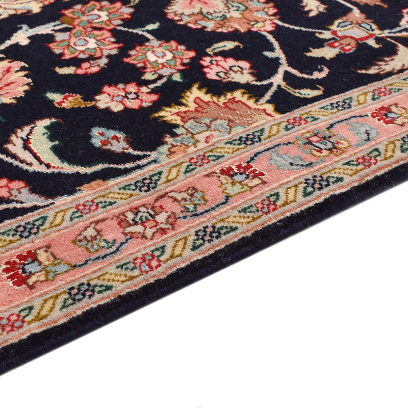 Runner Perser Rug - Tabriz - Premium - 300 x 67 cm - dark blue