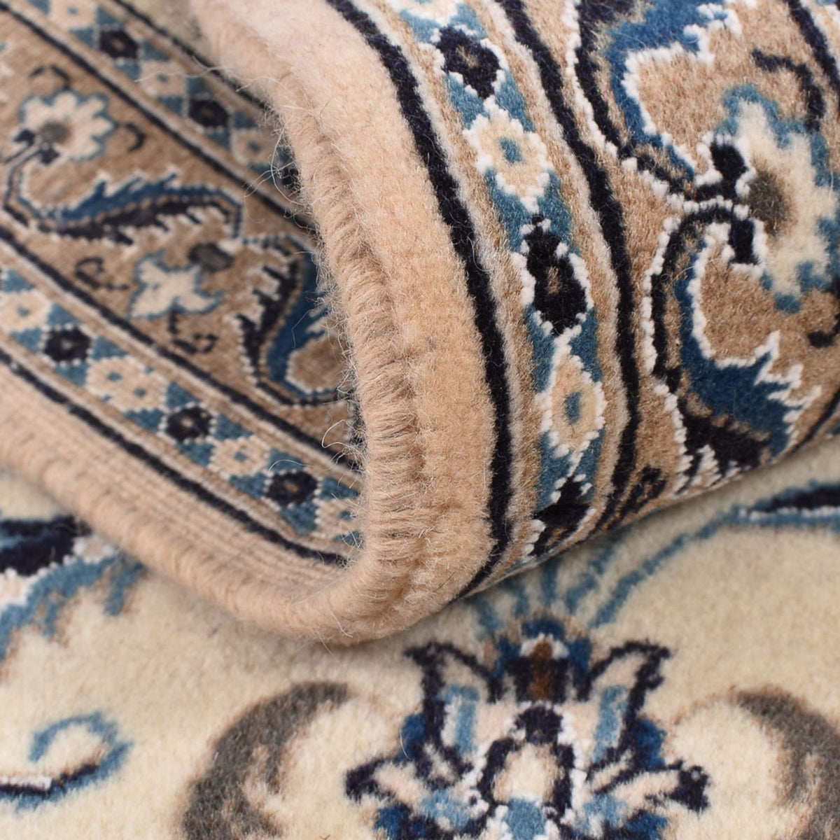 Runner Perser Rug - Nain - Royal - 196 x 61 cm - cream