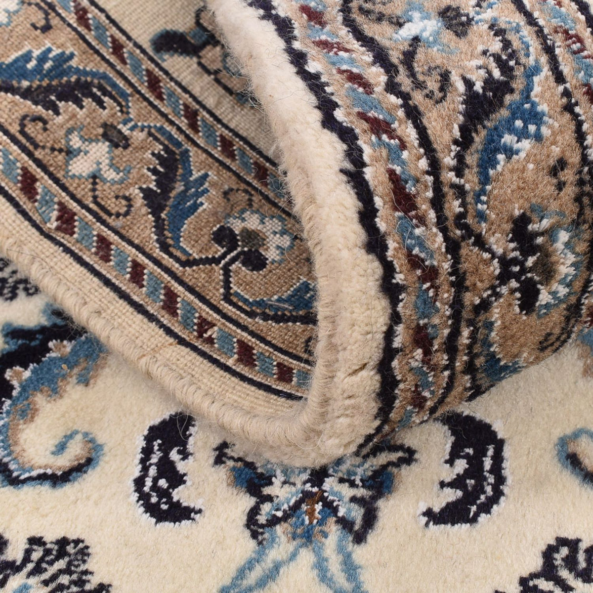 Runner Perser Rug - Nain - Royal - 195 x 58 cm - cream