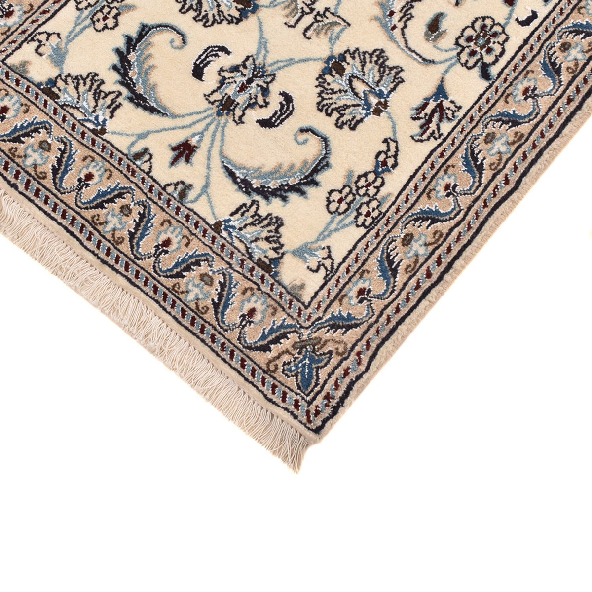 Runner Perser Rug - Nain - Royal - 193 x 62 cm - cream