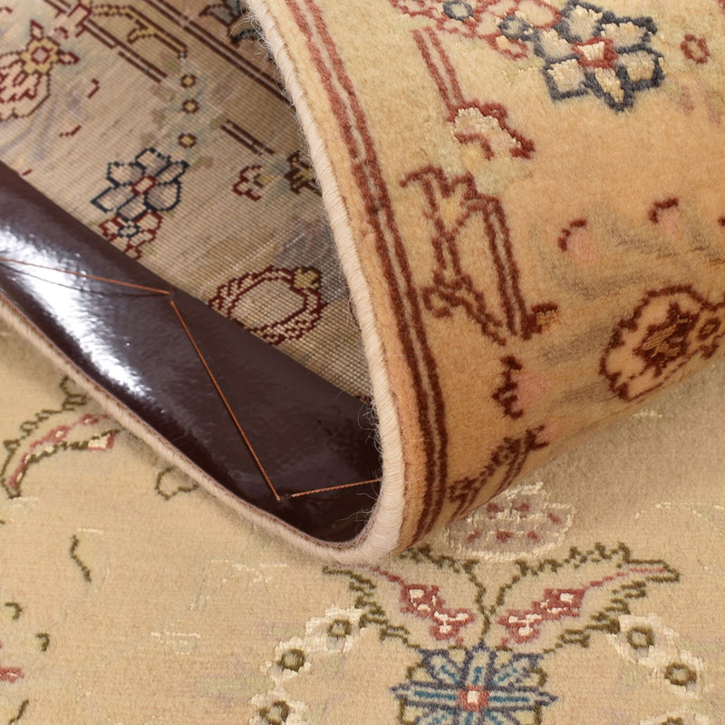 Runner Perser Rug - Tabriz - Royal - 376 x 80 cm - gold