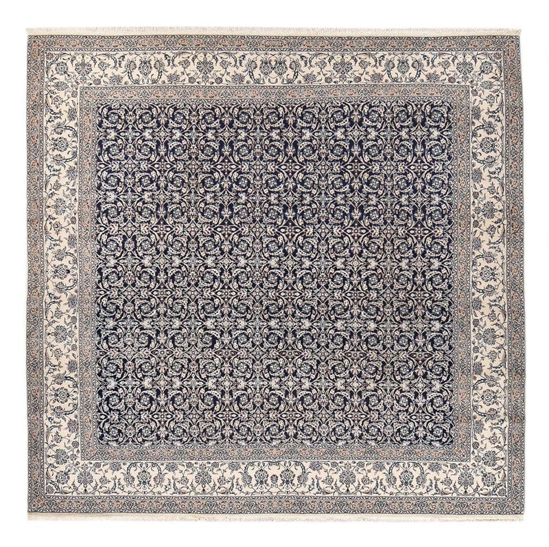 Perser Rug - Nain - Premium square  - 342 x 340 cm - dark blue