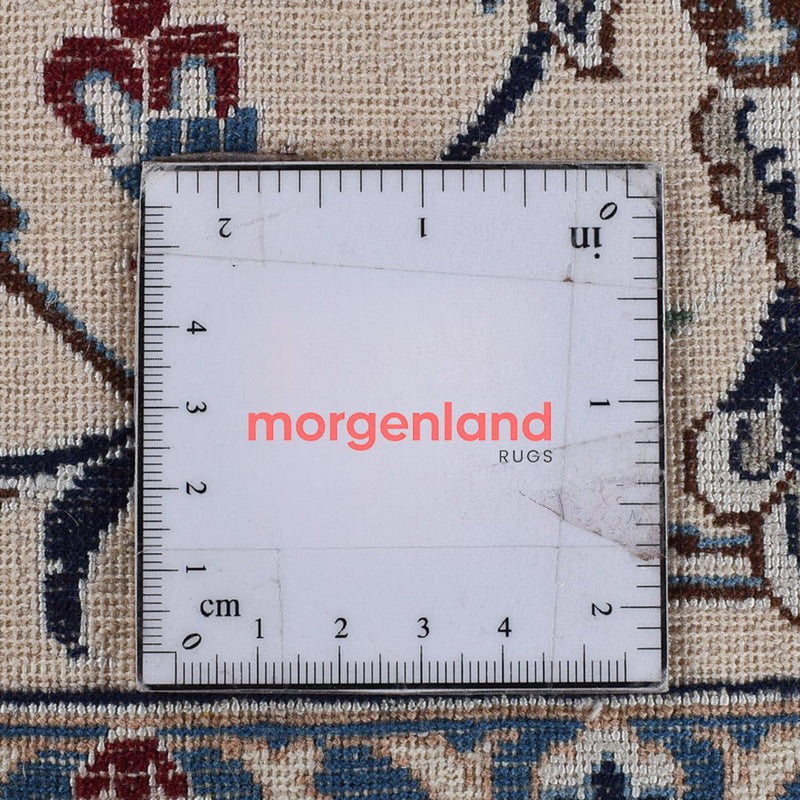 Perser Rug - Nain - Premium square  - 342 x 340 cm - dark blue