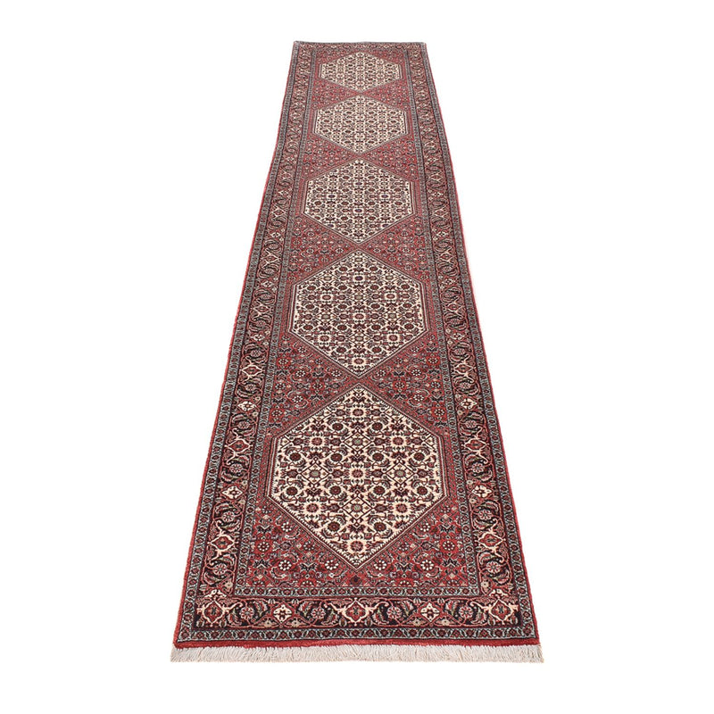 Runner Perser Rug - Bidjar - 397 x 80 cm - terracotta