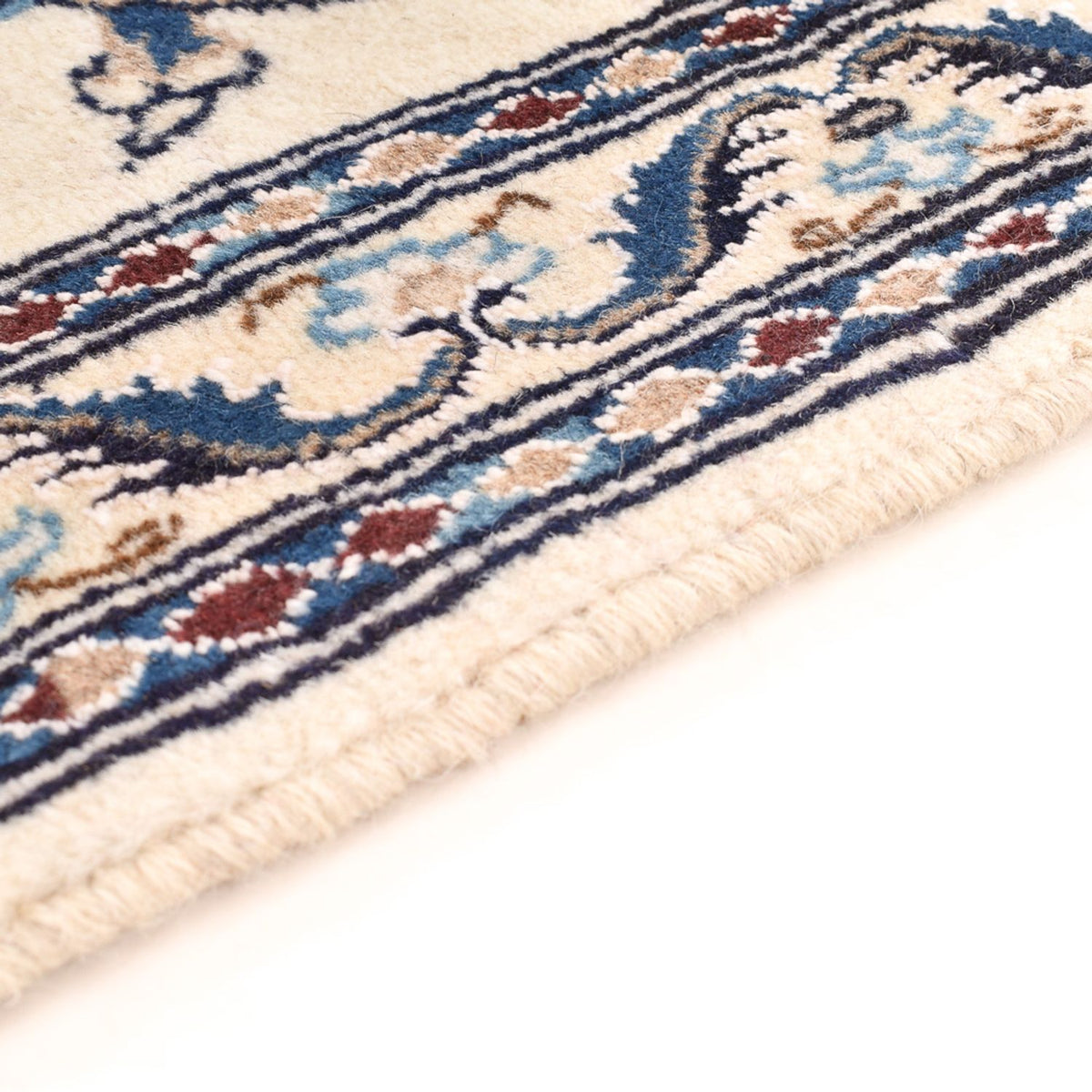 Runner Perser Rug - Nain - Royal - 204 x 58 cm - cream