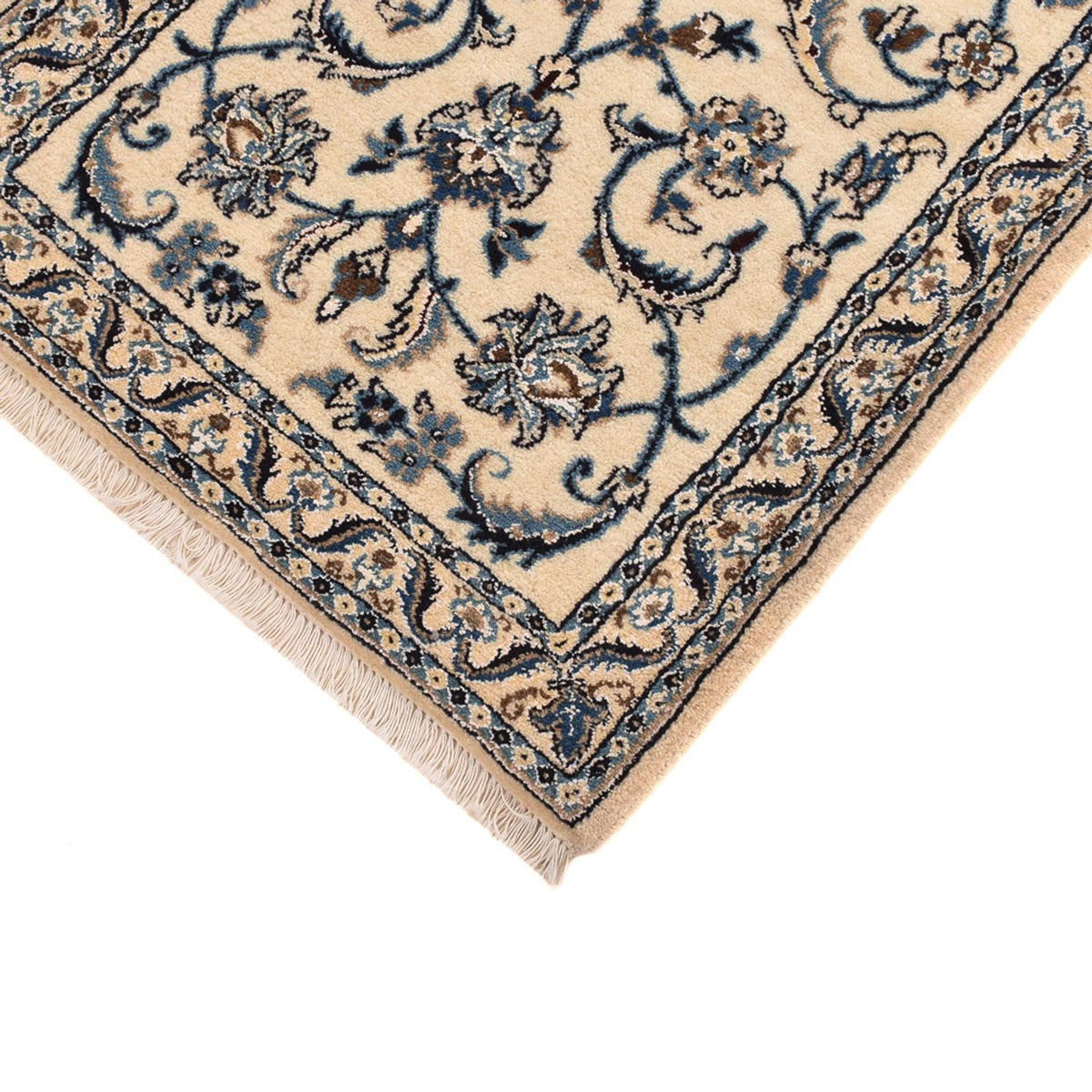 Runner Perser Rug - Nain - Royal - 209 x 64 cm - cream