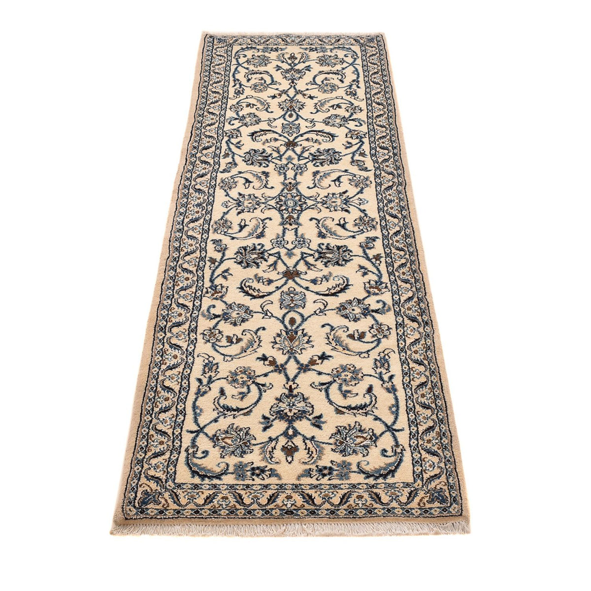 Runner Perser Rug - Nain - Royal - 209 x 64 cm - cream